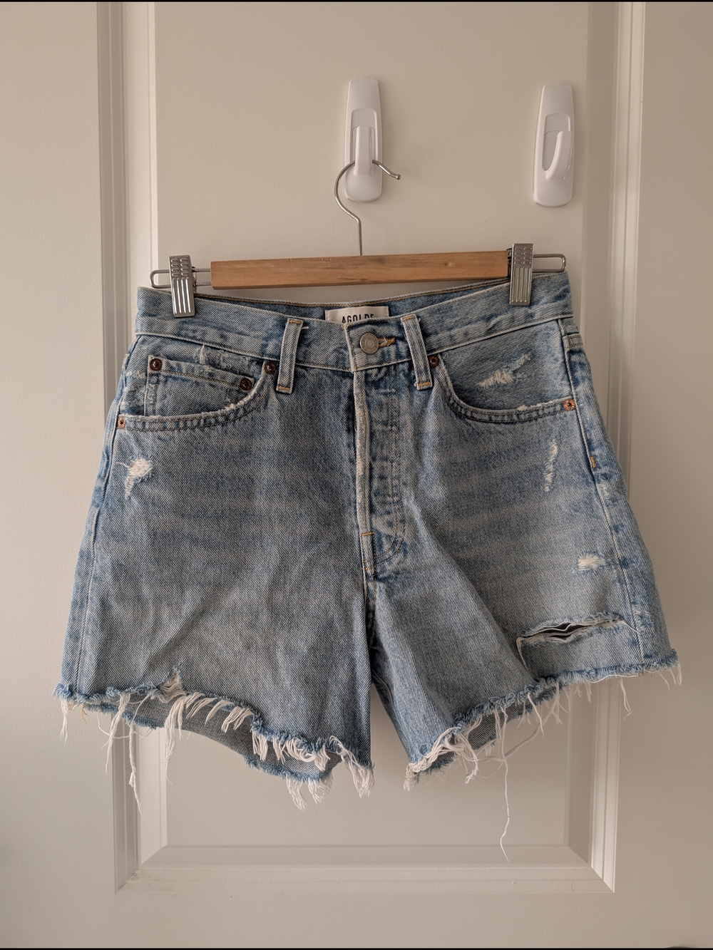 Agolde Parker Long Shorts